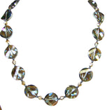 Austrian Crystal Twist Bead Necklace