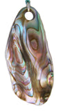 Knotted Crystals and Pearls with Abalone Pendant