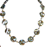 Swarovski Crystal Twist Bead Necklace